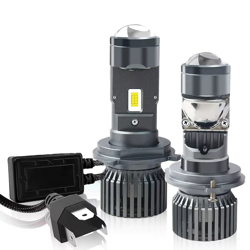 Faro H4 lupa - 50000 LM