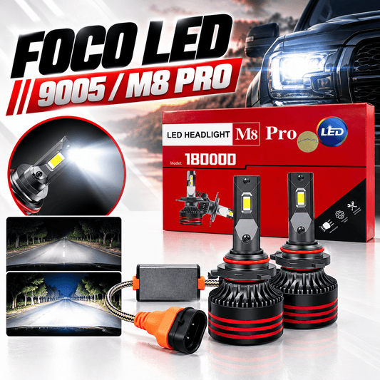 Foco led 9005 / M8 Pro