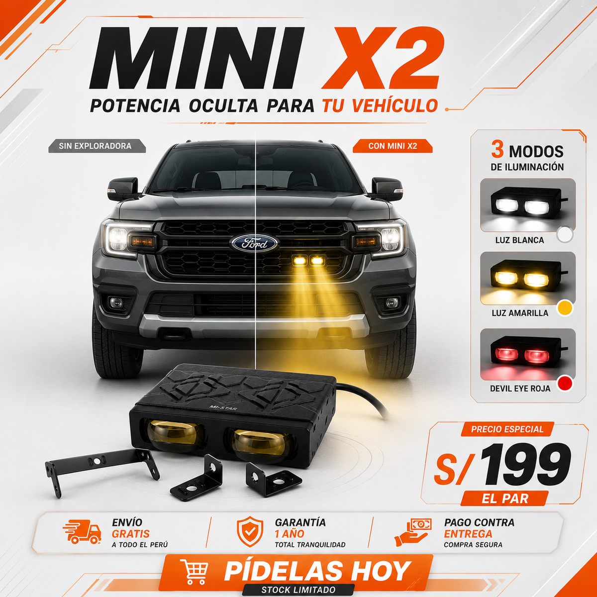 Exploradora láser MINI X2