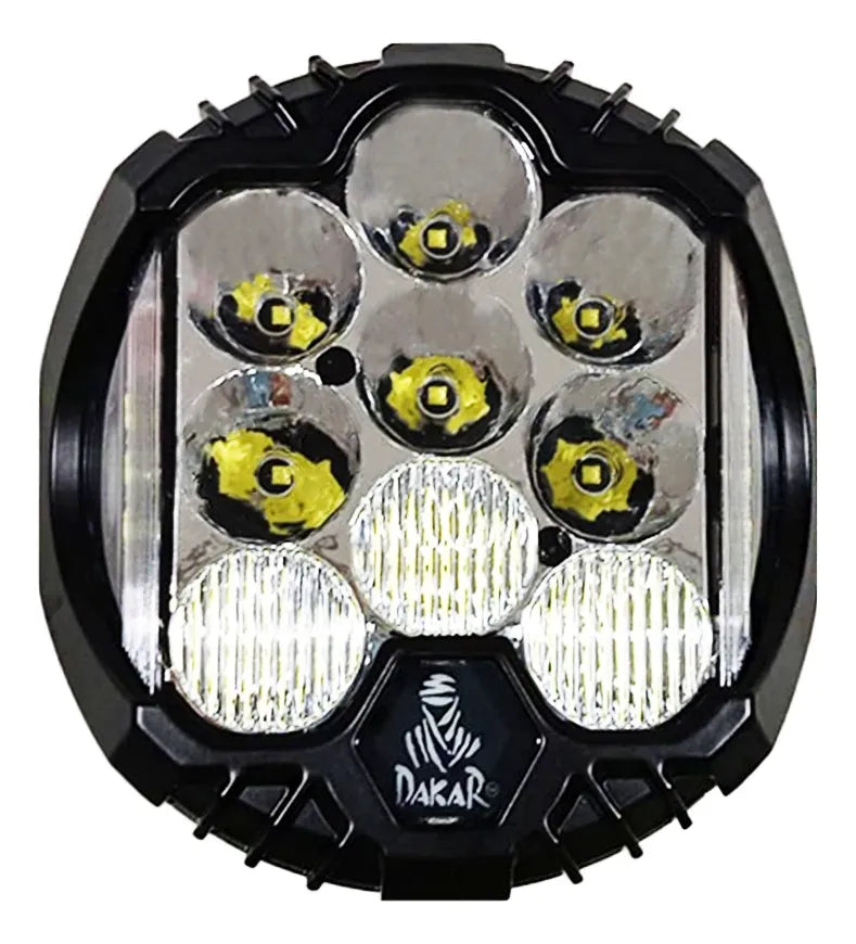 Par Faro Force Iron 7 PuLG 180w Neblinero 12/36v Auto Camion