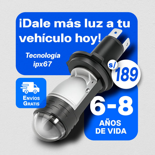 FARO H4 (12 y 24 voltios)
