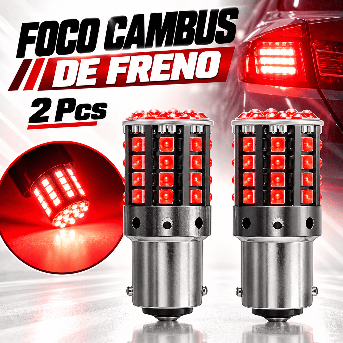Foco cambus para  freno