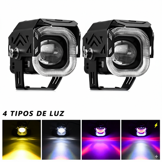 Exploradoras LED Tipo Neblinero – Set de 2 Unidades