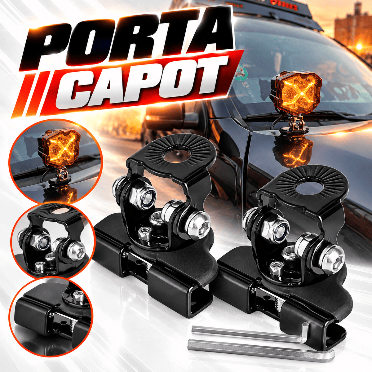 Soporte de Capot