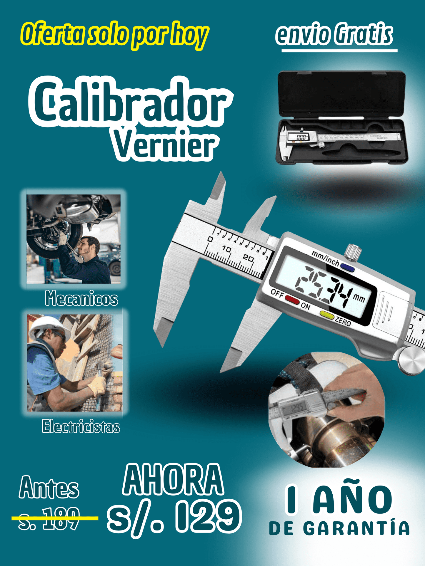 calibrador digital (ORIGINAL)