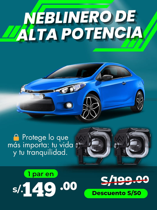 EXPLORADOR NEBLINERO -  12 Y 24 VOLTIOS