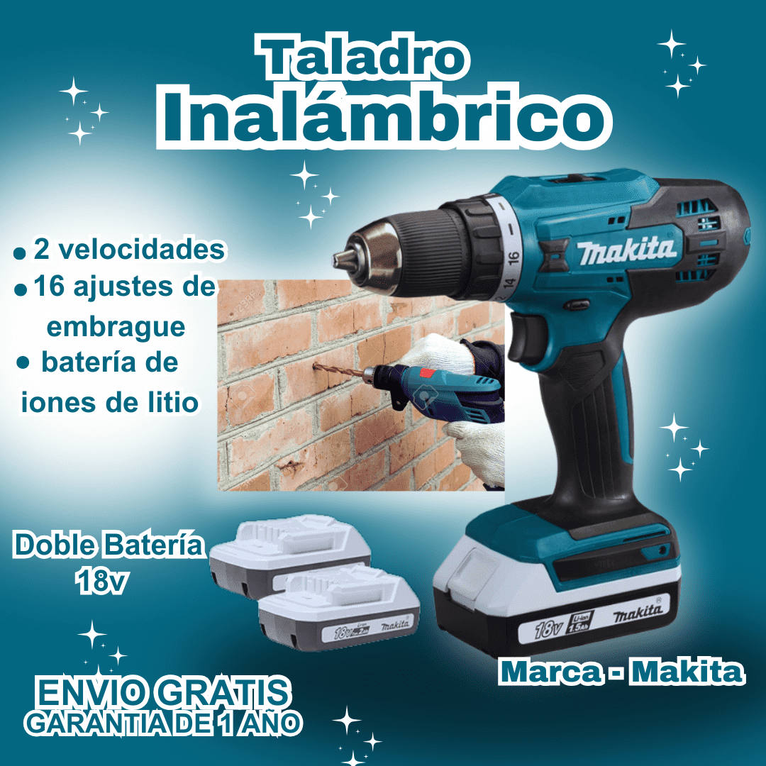 TALADRO DE ALTO IMPACTO - marca Mukita